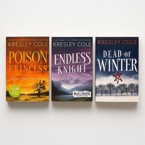 The ARCANA CHRONICLES | 3 BOOK SET BY KRESLEY COLE YOUNG ADULT